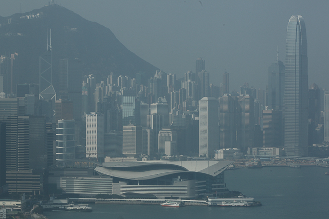 Brumes à Hong Kong - Photo Charles GUY