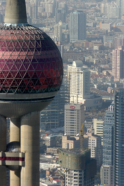 Tours, buildings et autres gratte-ciel de Shanghai - Photo de Charles GUY