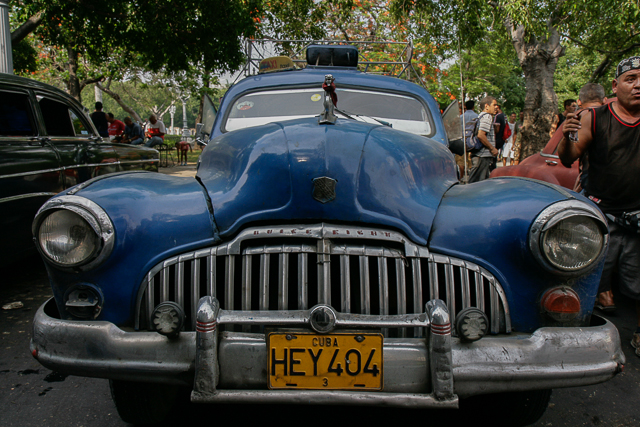 Buick Eight - Classic car - Automobiles américaines des années 50 à Cuba - Photo Charles GUY