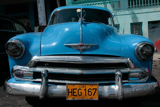 Chevrolet - Classic car - Automobiles américaines des années 50 à Cuba - Photo Charles GUY