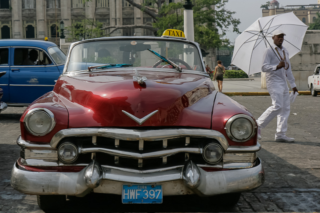 Cadillac - Classic car - Automobiles américaines des années 50 à Cuba - Photo Charles GUY