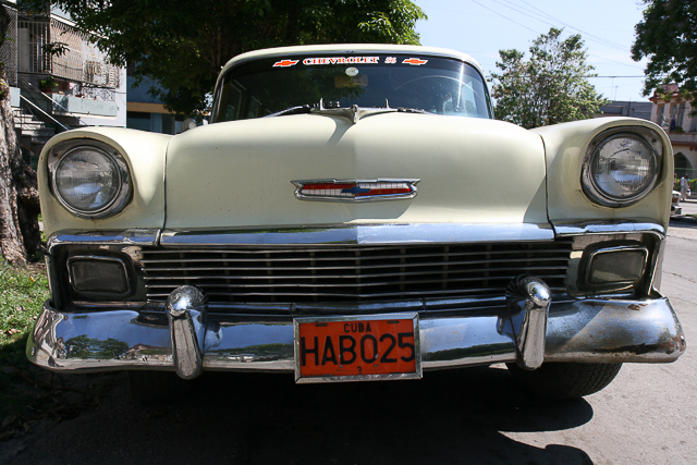 Chevrolet - 1956 - Classic car - Automobiles américaines des années 50 à Cuba - Photo Charles GUY