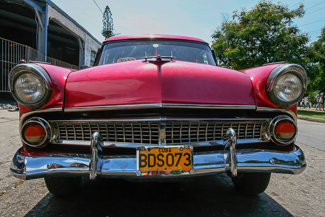 Ford Crown Victoria - 1955 - Classic car - Automobiles américaines des années 50 à Cuba - Photo Charles GUY