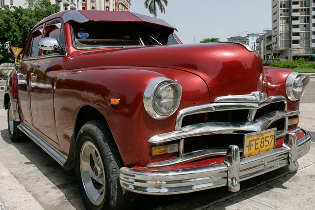 Plymouth - 1949 - La Havane - Voiture de rêve - Classic cars de Cuba - Photos de Charles GUY