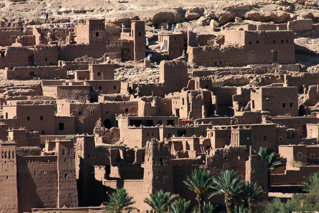 Aït-ben-Haddou - Architecture de terre du Sud marocain - Photos de Charles GUY