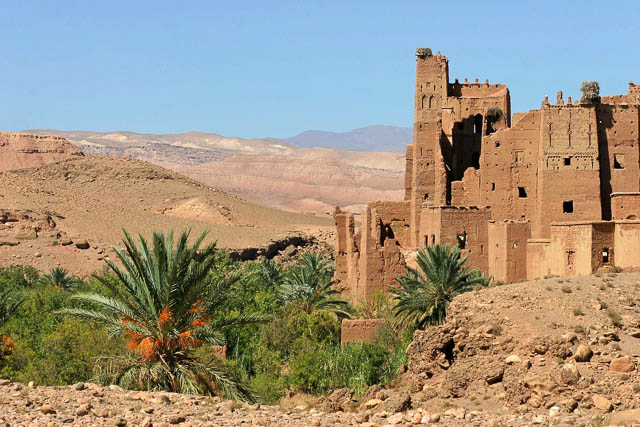 Tamdaght - Architecture de terre du Sud marocain - Photos de Charles GUY