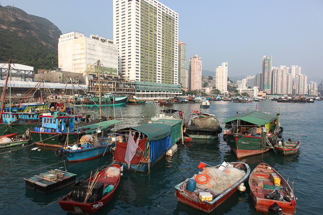 Port d'Aberdeen - Hong Kong - Photo Charles GUY