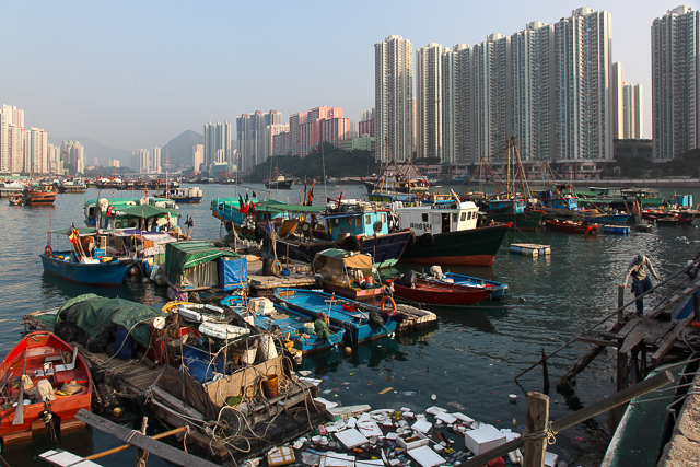 Port d'Aberdeen - Hong Kong - Photo Charles GUY