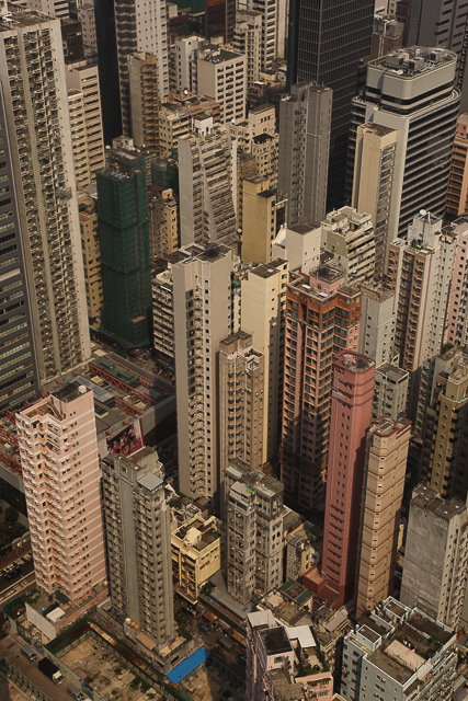 Bouquet de tours à Hong Kong - Photo Charles Guy