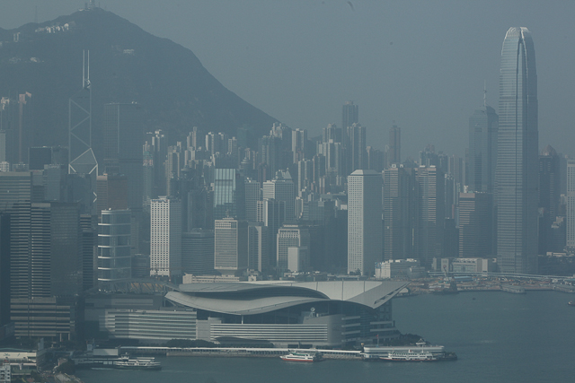 Brumes à Hong Kong - Photo Charles GUY