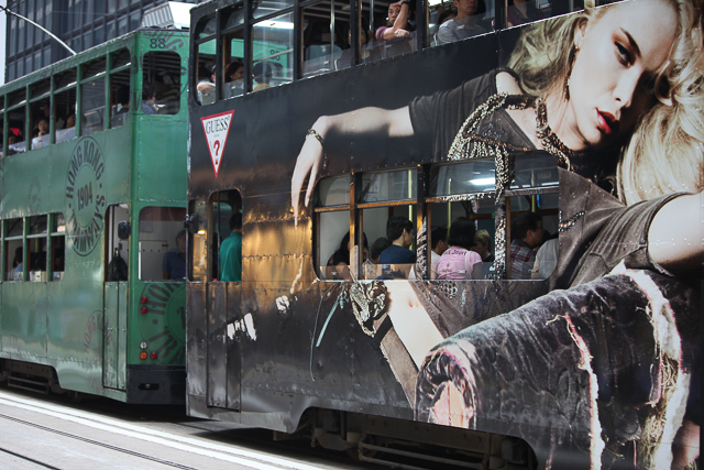 Tramway à Hong Kong Island - Photo Charles GUY