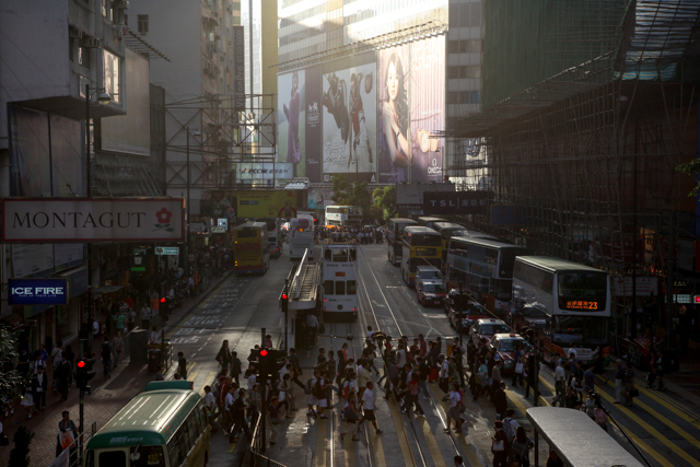 Hennessy Road - Hong Kong - Photo de Charles Guy