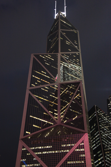 Kong Kong by night - Photo Charles GUY