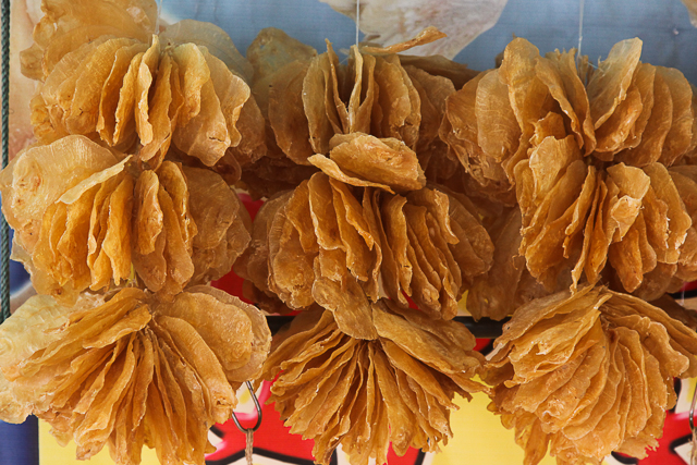 Poissons séchés - Tai-o - Lantau - Hong Kong - Photo Charles Guy