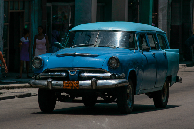 Voitures américaines des années 50 de Cuba - Série 