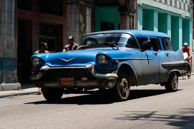 Voitures américaines des années 50 de Cuba - Série 