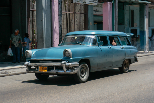 Voitures américaines des années 50 de Cuba - Série 