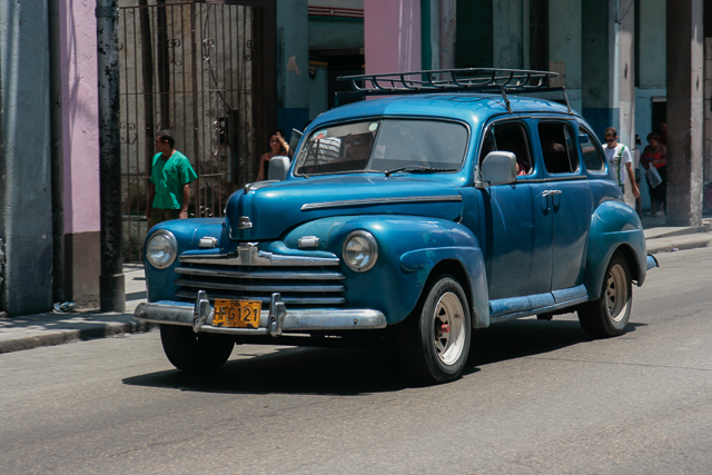 Voitures américaines des années 50 de Cuba - Série 