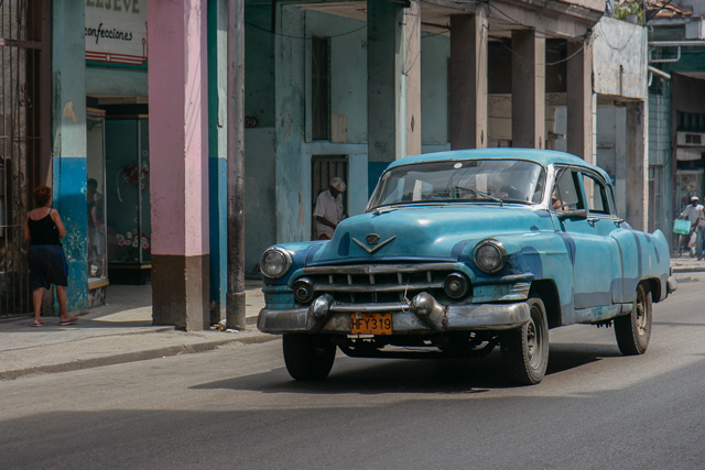 Voitures américaines des années 50 de Cuba - Série 