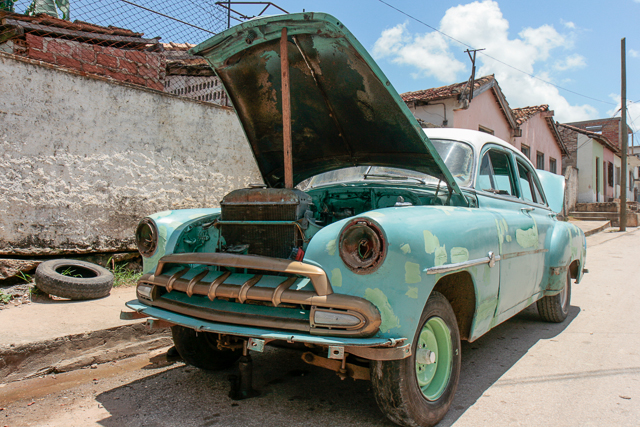 Voitures américaines des années 50 de Cuba - Série 