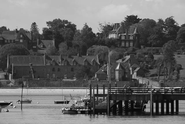 Architecture balnéaire de la Côte d'émeraude - Dinard, Saint Lunaire... Photo de Charles GUY