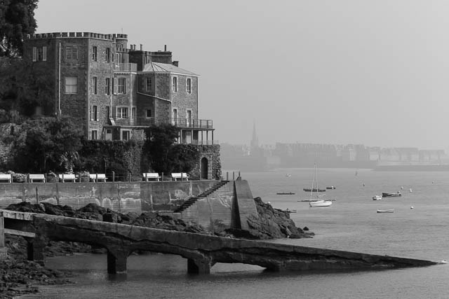 Architecture balnéaire de la Côte d'émeraude - Dinard, Saint Lunaire... Photo de Charles GUY