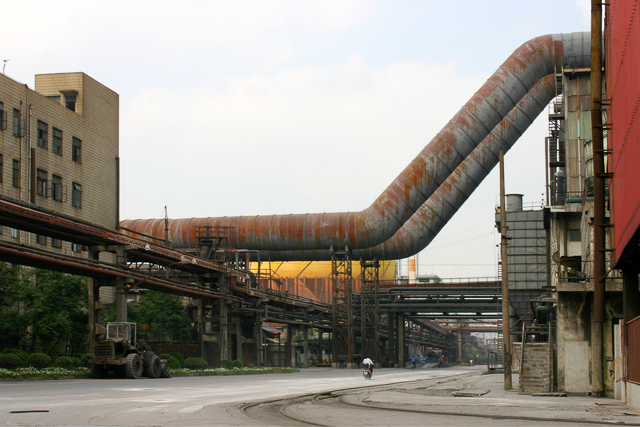 Esthétique industrielle - Photo de Shanghai par Charles GUY