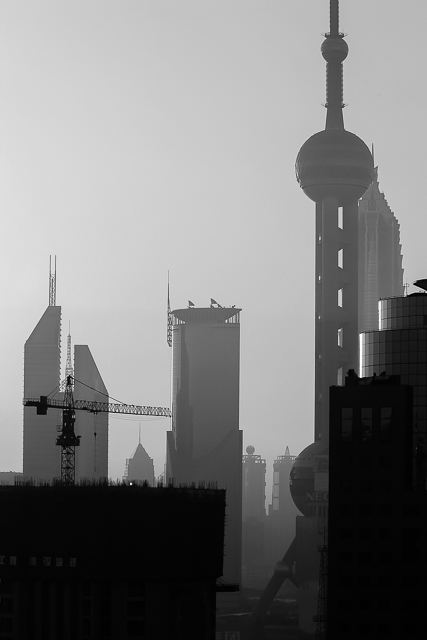 Tours, buildings et autres gratte-ciel de Shanghai - Photo de Charles GUY