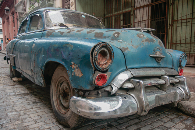 Les belles épaves - Voitures américaines des années 50 - Classic cars of the Fifties - Série de photos 