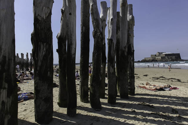 Les pieux - Saint Malo - Bretagne - Photo de Charles GUY