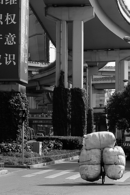 Echangeurs et autoroutes urbaines de Shanghai - Photo de Charles GUY