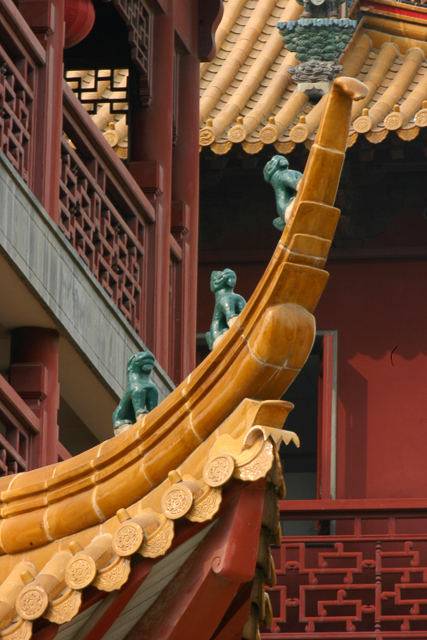 Chinoiseries en couleur - Photos de Shanghai de Charles GUY