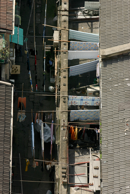 Les linges de Shanghai - Photo de Charles GUY