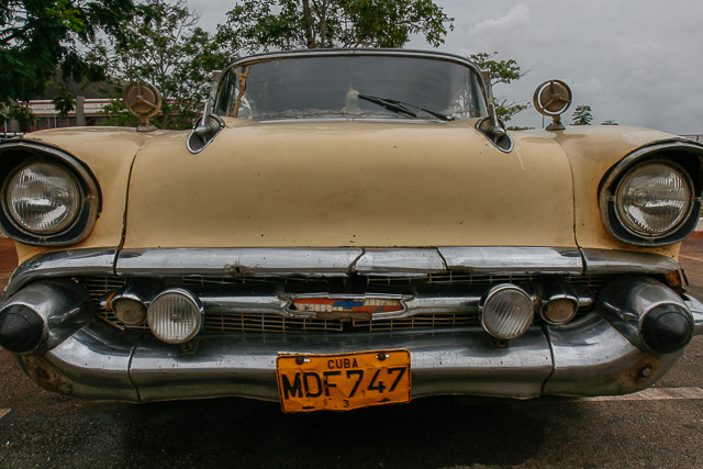 Chevrolet - Classic car - Automobiles américaines des années 50 à Cuba - Photo Charles GUY