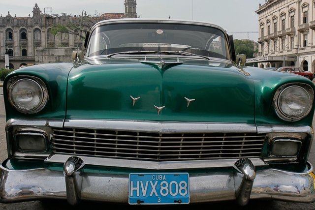 Chevrolet Belair - Classic car - Automobiles américaines des années 50 à Cuba - Photo Charles GUY