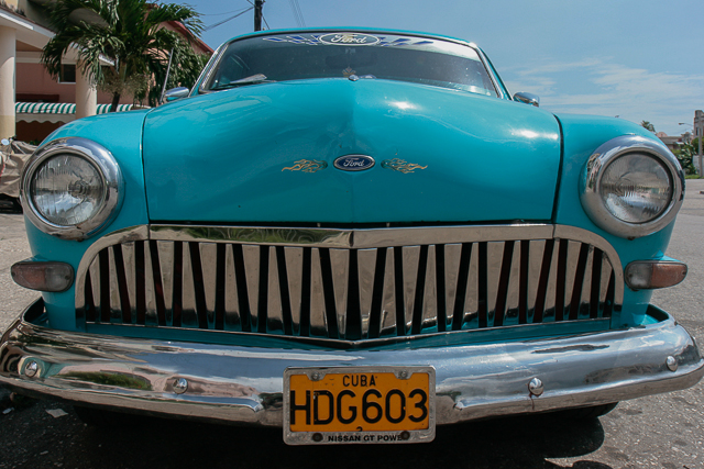 Ford Crestline - 1953 - Classic car - Automobiles américaines des années 50 à Cuba - Photo Charles GUY