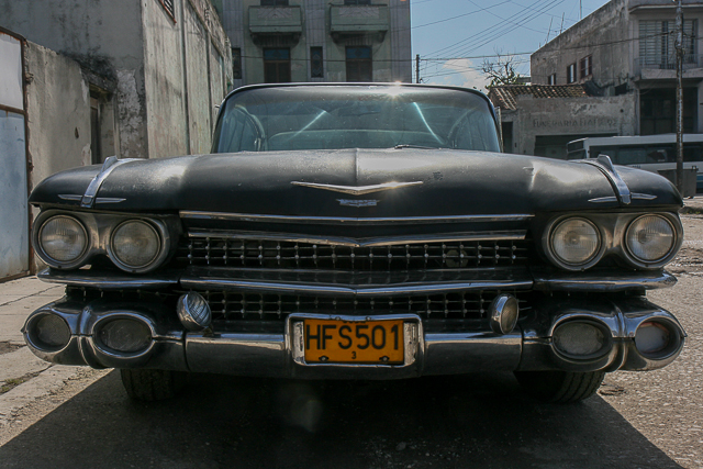 Cadillac Fleetwood - 1959 - Classic car - Automobiles américaines des années 50 à Cuba - Photo Charles GUY