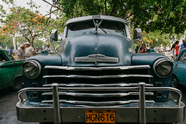 Chevrolet - Classic car - Automobiles américaines des années 50 à Cuba - Photo Charles GUY