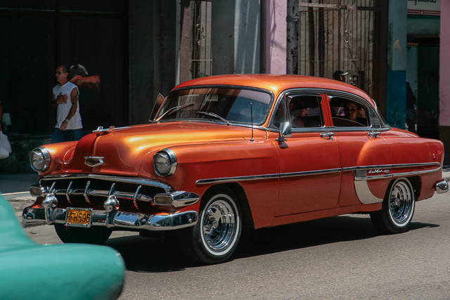 Chevrolet Belair - 1954 - La Havane - Voiture de rêve - Classic cars de Cuba - Photos de Charles GUY