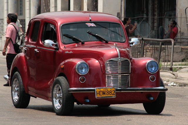 Austin A40 - Fin 40, début 50 - La Havane - Voiture de rêve - Classic cars de Cuba - Photos de Charles GUY