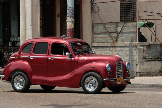 Austin A40 - Fin 40, début 50 - La Havane - Voiture de rêve - Classic cars de Cuba - Photos de Charles GUY