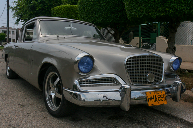 Studebaker Golden Hawk - 1956 - La Havane - Voiture de rêve - Classic cars de Cuba - Photos de Charles GUY