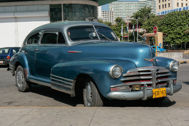 Chevrolet Fleetline Aero - 1948 - La Havane - Voiture de rêve - Classic cars de Cuba - Photos de Charles GUY