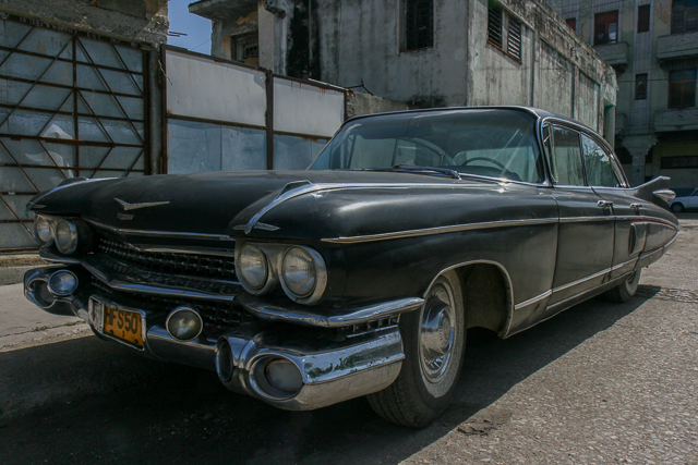 Cadillac Fleetwood Sedan - 1959 - La Havane - Voiture de rêve - Classic cars de Cuba - Photos de Charles GUY