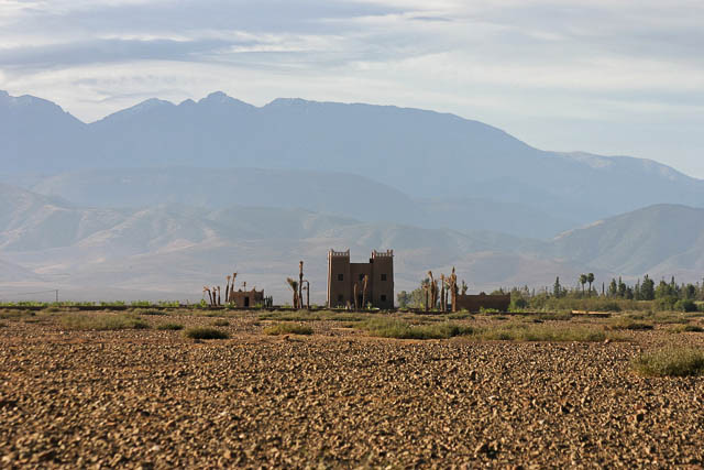 Architecture de terre du Sud marocain - Photos de Charles GUY