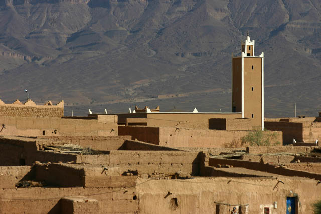 Architecture de terre du Sud marocain - Photos de Charles GUY