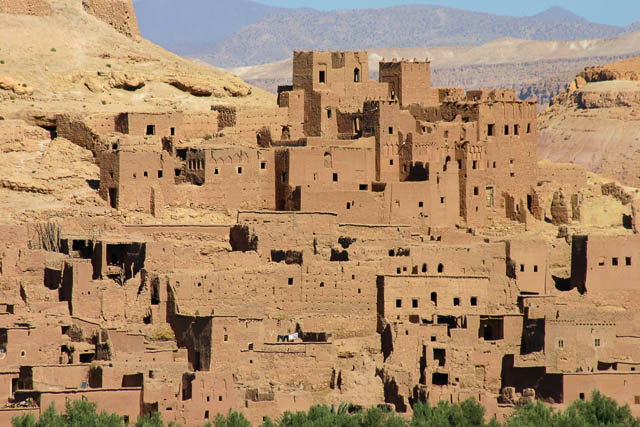 Aït-ben-Haddou - Architecture de terre du Sud marocain - Photos de Charles GUY