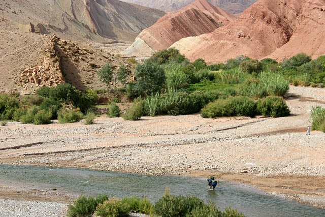 Dans l'Atlas - Sud marocain - Photo de Charles GUY