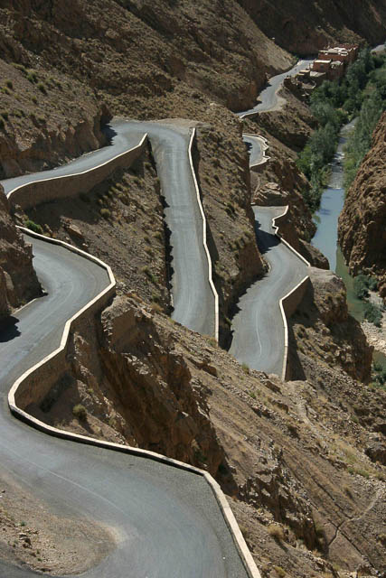 Dans l'Atlas - Sud marocain - Photo de Charles GUY