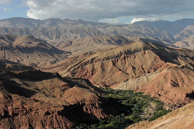 Dans l'Atlas - Sud marocain - Photo de Charles GUY